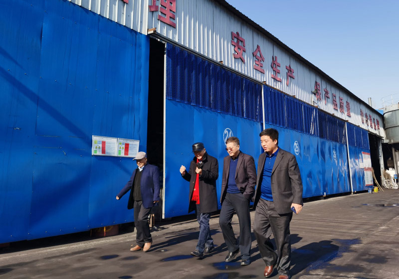 2019年12月暨南大學宋量教授、一汽鑄造馬順龍副總經(jīng)理蒞臨冶通參觀指導